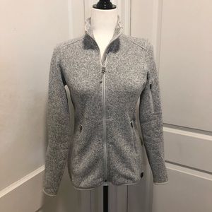 Ll bean full zip sweater size xs